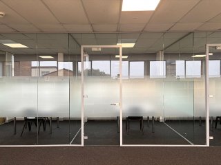 Fairfax Academy (Sutton Coldfield, West Midlands): School Acoustic Glass Partition Offices