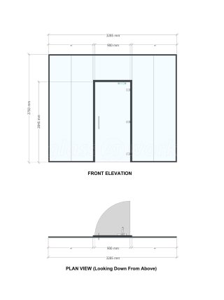 Fairview Financial Management (Rayleigh, Essex): Reception Acoustic Glass Office Partition