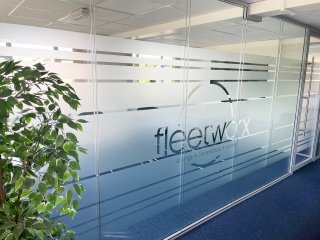 Fleetworx (Warwick, Warwickshire): Office Double Glazed Acoustic Glass Partitioning