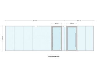 Fleetworx (Warwick, Warwickshire): Office Double Glazed Acoustic Glass Partitioning