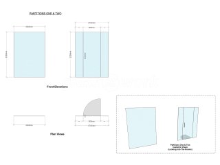 Martin Haynes Construction, Domestic (Towcester, Northamptonshire): Frameless Glass Door and Wall Around Central Fireplace