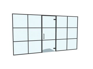 George Wilson Developments (Faversham, Kent): T-Bar and Frameless Glass Office Partitioning