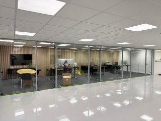 HB Sensors (Bognor Regis, West Sussex): Multiple Glass Partition Offices
