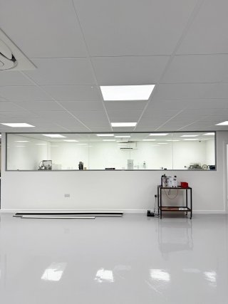 HB Sensors (Bognor Regis, West Sussex): Multiple Glass Partition Offices