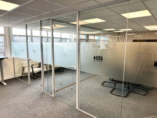 HB Sensors (Bognor Regis, West Sussex): Glass Office Partitions With Soundproofing