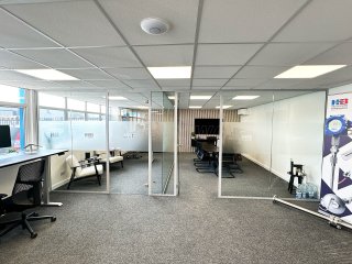 HB Sensors (Bognor Regis, West Sussex): Glass Office Partitions With Soundproofing
