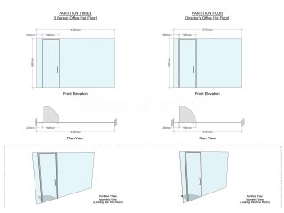 Heron Bros (Central Glasgow, Lanarkshire): Glass Office Fit-Out With Five Acoustic Partition Walls