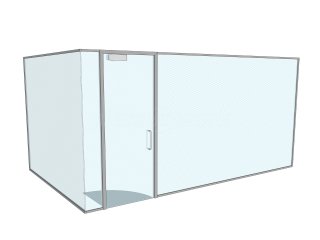 Haimer UK Ltd (Burnley, Lancashire): Glass Office Corner Room With Bespoke Film Design