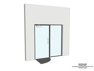 Harrogate Kumon Centre (Harrogate, North Yorkshire): Acoustic Frameless Glass Wall With Black Framework