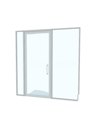 Henson Crisp (Peterborough, Cambridgeshire): Double Glazed Acoustic Glass Office Partition and Door