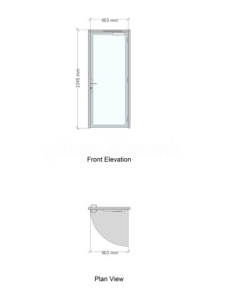 Henson Crisp (Peterborough, Cambridgeshire): Double Glazed Acoustic Glass Office Partition and Door