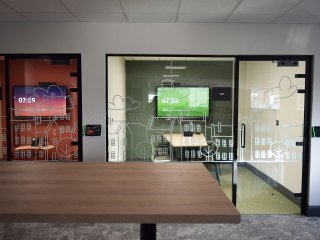 Henstaff Construction (Cardiff, Wales): Acoustic Glass Office Pods and Meeting Rooms