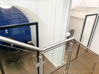 Housekeep (Farringdon, London): Acoustic Glass Office Front With Glass Doors