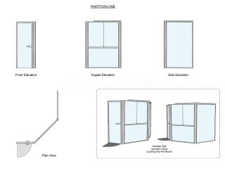 Humanify Ltd (Wandsworth, London): Glass Wall With Sliding Glass Hatch