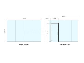 IAC One (Peterborough, Cambridgeshire): Restaurant Glass Partition