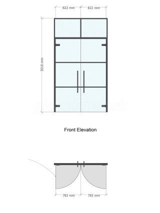 IPE Developments (Mayfair, London): Heritage-Style Glass Doors