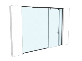 IPE Developments (Mayfair, London): Glass Partition with Sliding Door