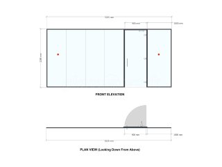Initial Incentives (Dunstable, Bedfordshire): Glass Office Partitions in Anthracite Grey