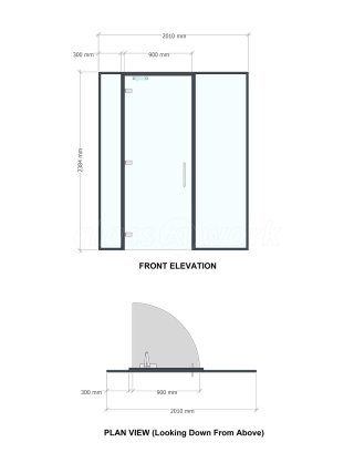 Initial Incentives (Dunstable, Bedfordshire): Glass Office Partitions in Anthracite Grey