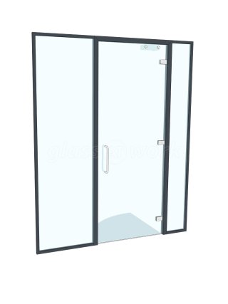 Initial Incentives (Dunstable, Bedfordshire): Glass Office Partitions in Anthracite Grey