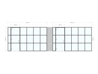 Inovus Medical (St Helens, Merseyside): T-Bar Glass Office Suite
