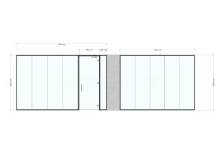 Inovus Medical (St Helens, Merseyside): T-Bar Glass Office Suite