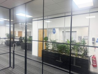 Intellisoft Ltd (Doncaster, South Yorkshire): T-Bar Corner Room With High Ceiling