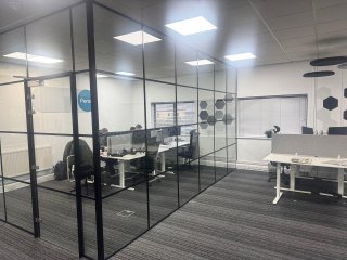 Intellisoft Ltd (Doncaster, South Yorkshire): T-Bar Corner Room With High Ceiling