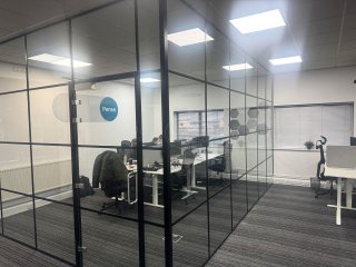 Intellisoft Ltd (Doncaster, South Yorkshire): T-Bar Corner Room With High Ceiling