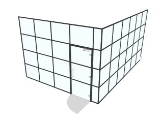 Intellisoft Ltd (Doncaster, South Yorkshire): T-Bar Corner Room With High Ceiling