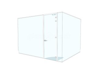IntraHealth (Ellesmere Port, Cheshire): Glass Corner Office With Soundproofed Laminated Glazing