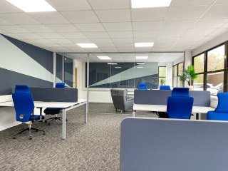 JR Pet Products (Brecon, Powys, Wales): Toughened Glass Frameless Partition and Door