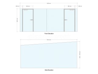 JD Fashion (Nelson, Lancashire): Glass Office Partitions With Window Film