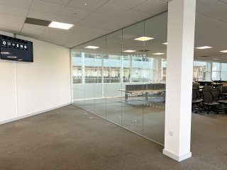 JSM Building Solutions (Oldbury, West Midlands): Toughened Glass Office Screens