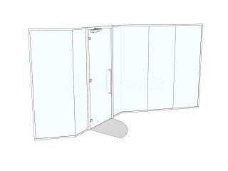 John Hampden Surgery (Great Missenden, Buckinghamshire): Glass Partition Stepped Wall