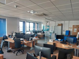 Kingswood Medical Group (Swindon, Wiltshire): Glass Corner Office Pod With Soundproofed Laminated Glazing