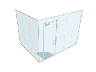 Kingswood Medical Group (Swindon, Wiltshire): Glass Corner Office Pod With Soundproofed Laminated Glazing