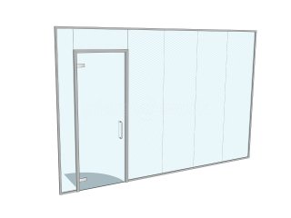 LS Studios London Ltd (Aldgate, London): Laminated Acoustic Glass Office Partition
