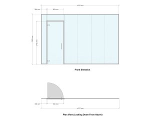 LS Studios London Ltd (Aldgate, London): Laminated Acoustic Glass Office Partition