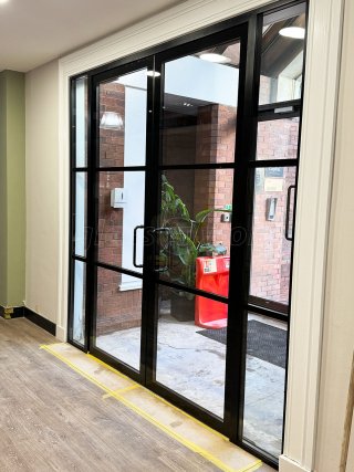 LS Studio London (Cardiff, Wales): Acoustic Glass Office Partitions