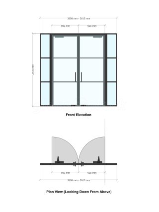 LS Studio London (Cardiff, Wales): Acoustic Glass Office Partitions