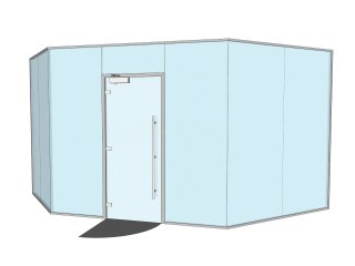 Lang-AG (Leighton Buzzard, Bedfordshire): Office Double Glazed Corner Meeting Room