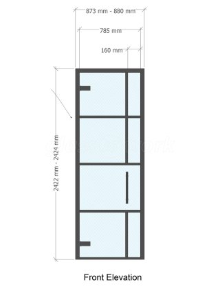 Life U Design (Chesham, Buckinghamshire): Art Deco Glass Door and Internal Window