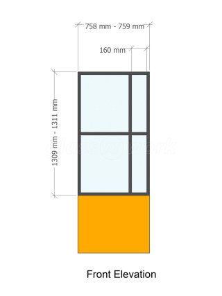 Life U Design (Chesham, Buckinghamshire): Art Deco Glass Door and Internal Window