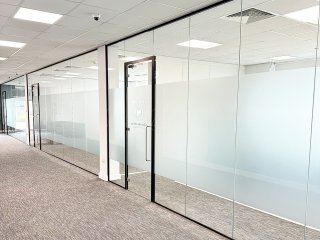 Living to Learn North East  (North Shields, Tyne & Wear): Toughened Glass Office Partitions
