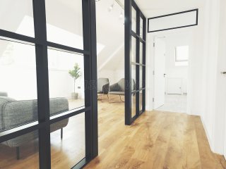 Anglian Dental (Pinner, London): Dental Practice Refurbishment With Industrial Style Black Framed Glazing