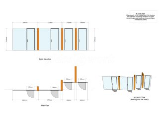 Kiwi Power/Dant Properties (Finsbury Circus, London): Glass Partitions With Doors and Window Film