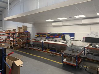 Lowry Lighting Solutions (Wellingborough, Northamptonshire): Warehouse Glass Partition Rooms