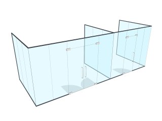 Lowry Lighting Solutions (Wellingborough, Northamptonshire): Warehouse Glass Partition Rooms