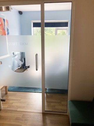 The Maidstone & Malling Alternative Provision (Maidstone, Kent): Glass Door and Side Panel